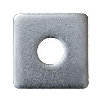 SQW12S 1/2" X 1-5/8" Square Washer, (1-5/8" Square, 9/16" Hole), (for Channel/Strut), 316 Stainless